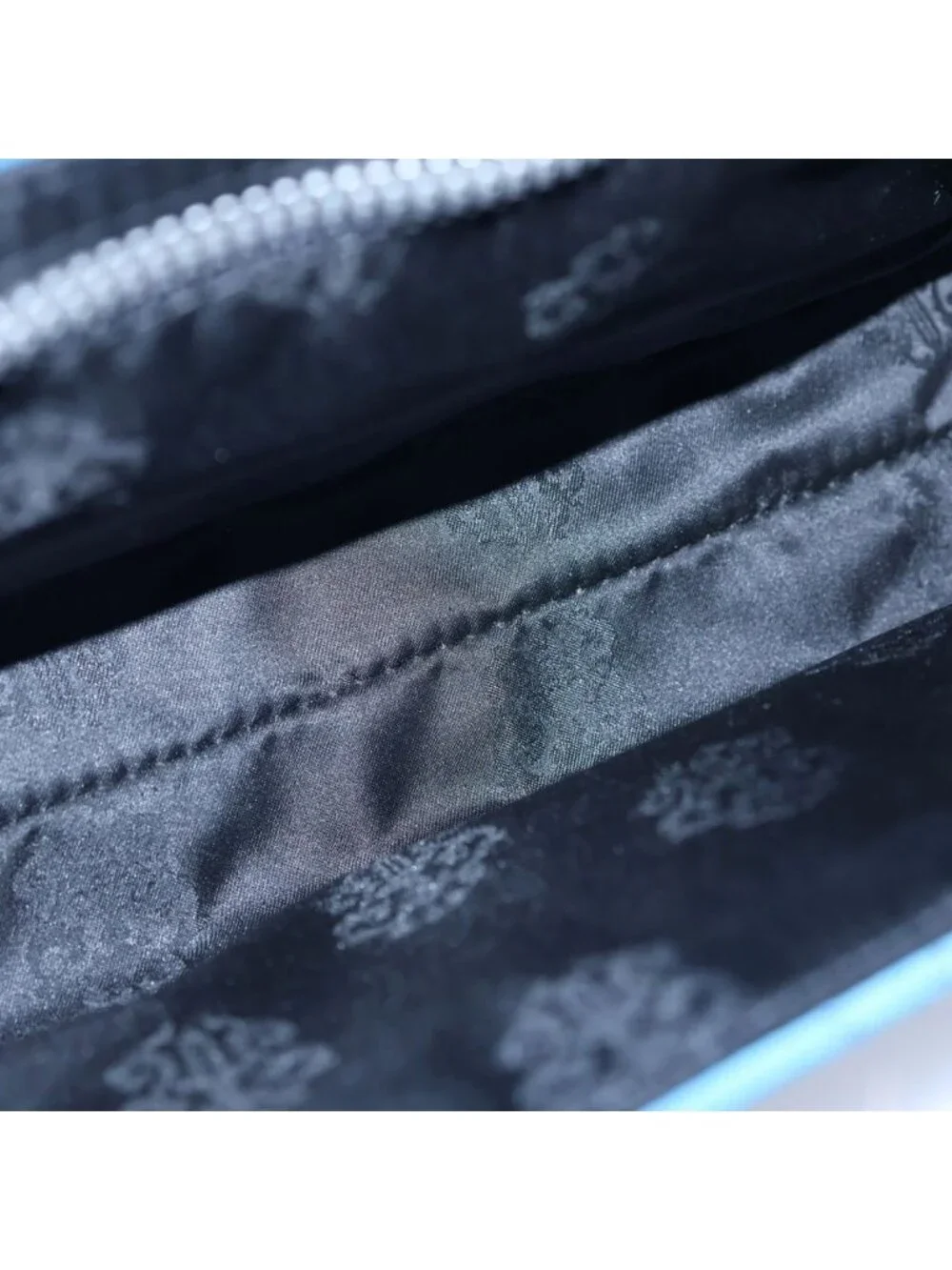 Chrome Hearts Dinner LG CH Cross Leather Clutch with Cloth